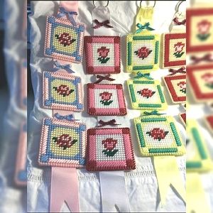 Handmade Wall Hanging Floral Decor Colorful NWT